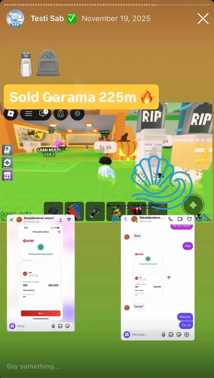 Chat testimoni pelanggan Cloudstore17 2